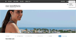 Desktop Screenshot of marinmobiliaria.com